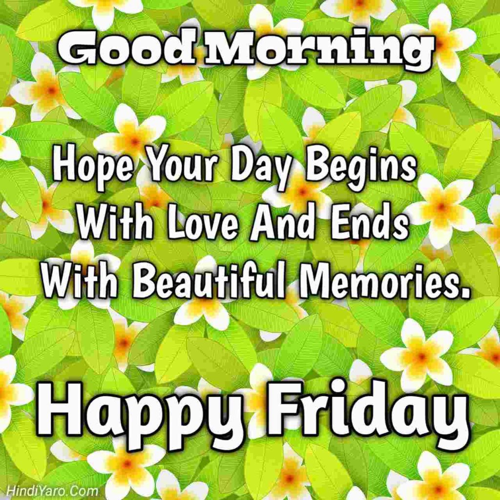 Good Morning Happy Friday Images 