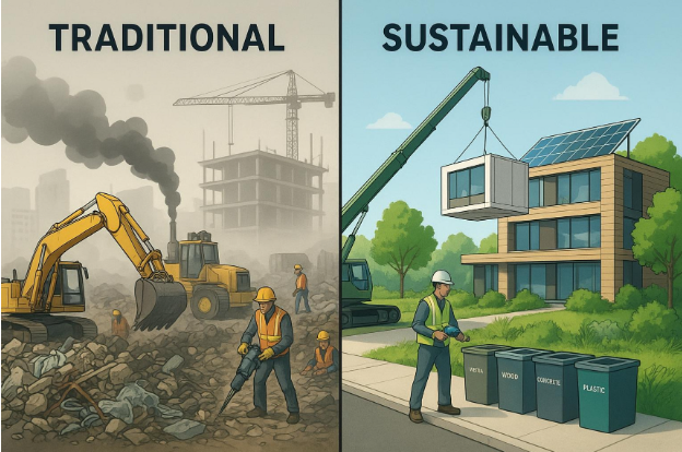 Sustainable Construction: Building a Greener Future Sustainable Construction: Building a Greener Future
