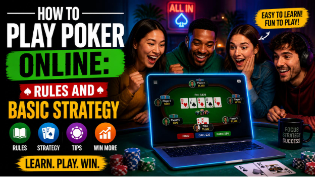 How to Play Poker Online: Rules and Basic Strategy How to Play Poker Online: Rules and Basic Strategy